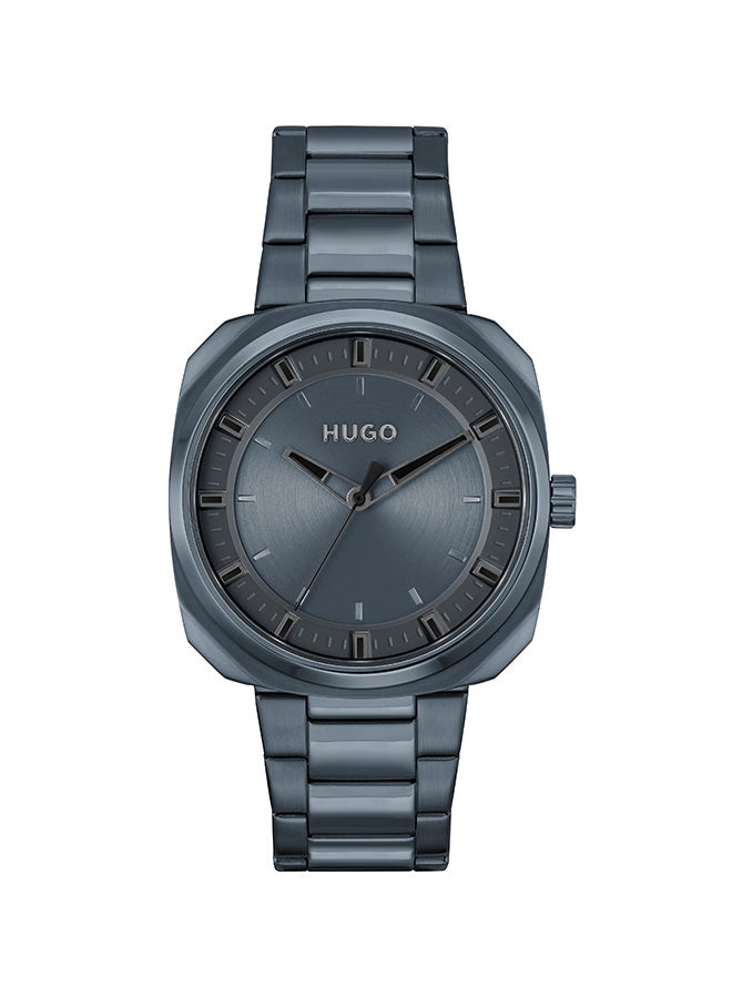 Men's Analog Octagon Shape Stainless Steel Wrist Watch 1530310 - 42 Mm