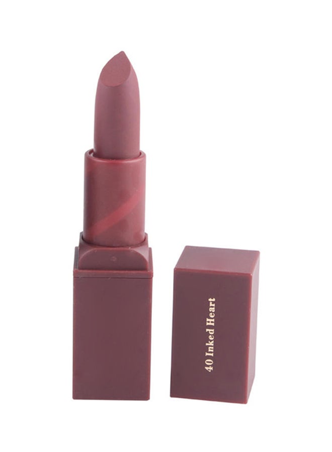 Vitamin E Moisturized Matte Lipstick 40 Inked Heart