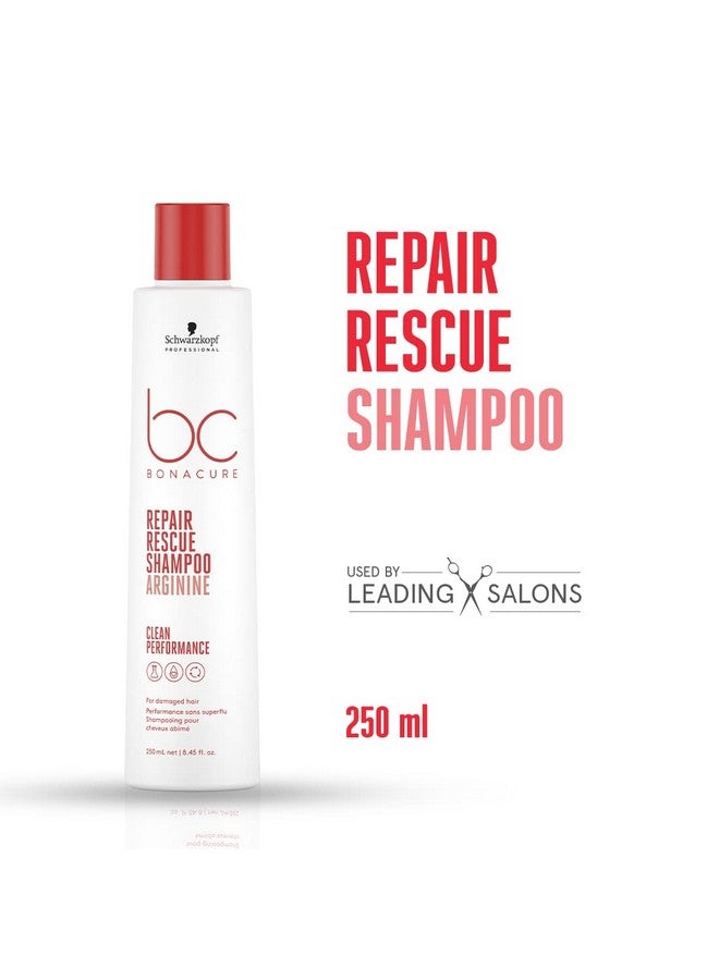 Bonacure Repair Rescue Shampoo With Arginine 250Ml