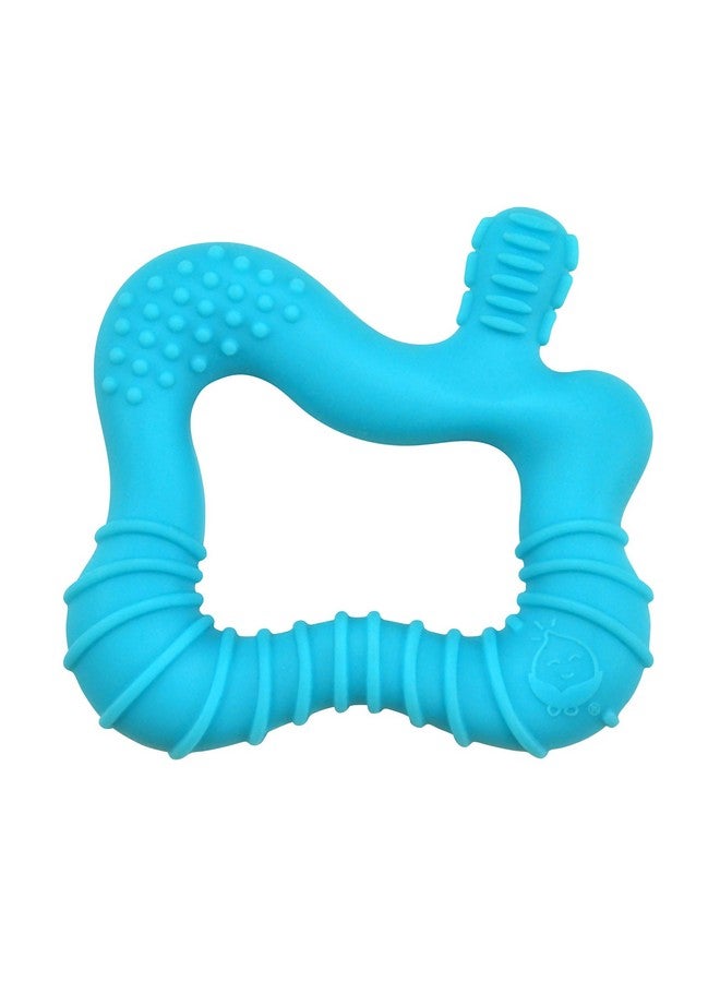 Molar Teether Made From Silicone ; Soothes & Massages Baby'S Molar Gums & Teeth ; Soft Flexible Silicone Eases Pain Easy To Hold Gum & Chew 1 Count (Pack Of 1)