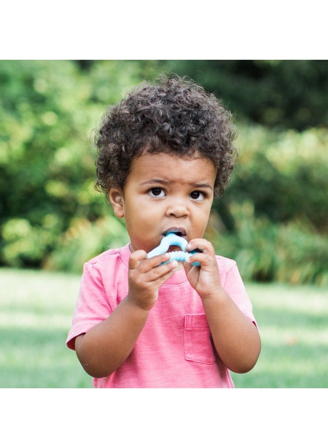 Molar Teether Made From Silicone ; Soothes & Massages Baby'S Molar Gums & Teeth ; Soft Flexible Silicone Eases Pain Easy To Hold Gum & Chew 1 Count (Pack Of 1)