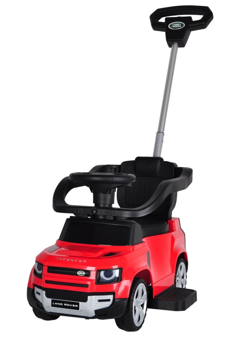 Land Rover Defender 90 Push Car - Red