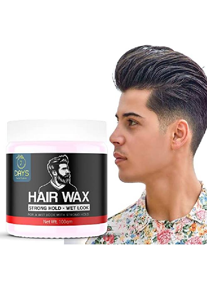 Hair Wax : Zero to Infinity Strong Hold | Volume | Hair Style (Hair Wax 100 Gm)