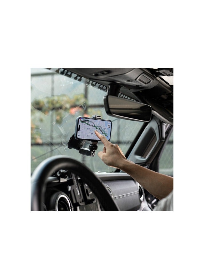 Action Camera Suction Cup Mount With Caplock Ball Head