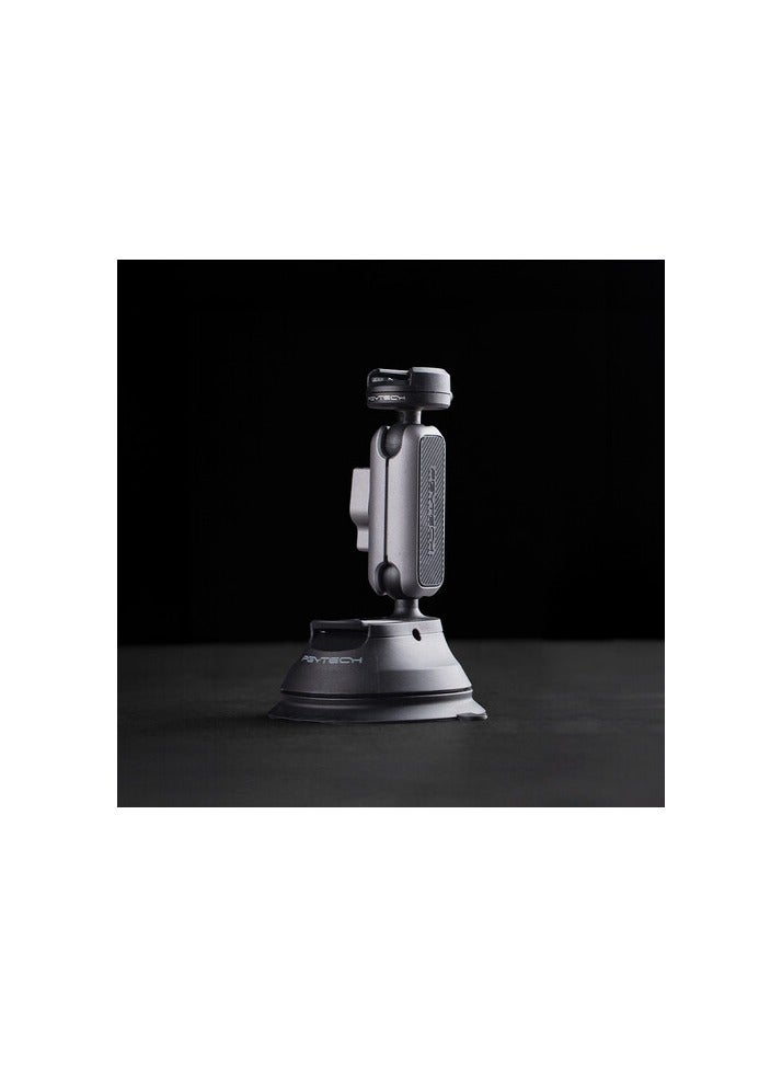Action Camera Suction Cup Mount With Caplock Ball Head