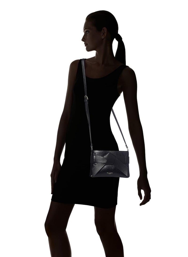 JIMSINA Textured Crossbody Bag - Stylish & Practical Women's Handbag