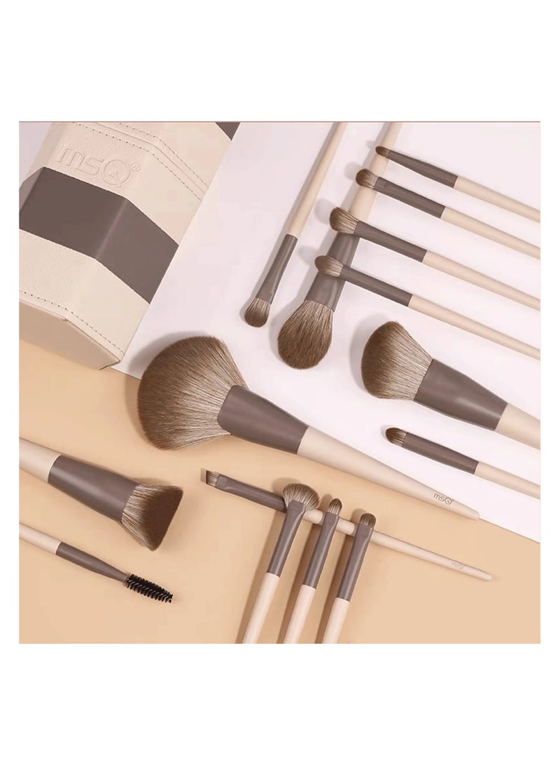 MSQ Makeup Brushes Set 12PCs