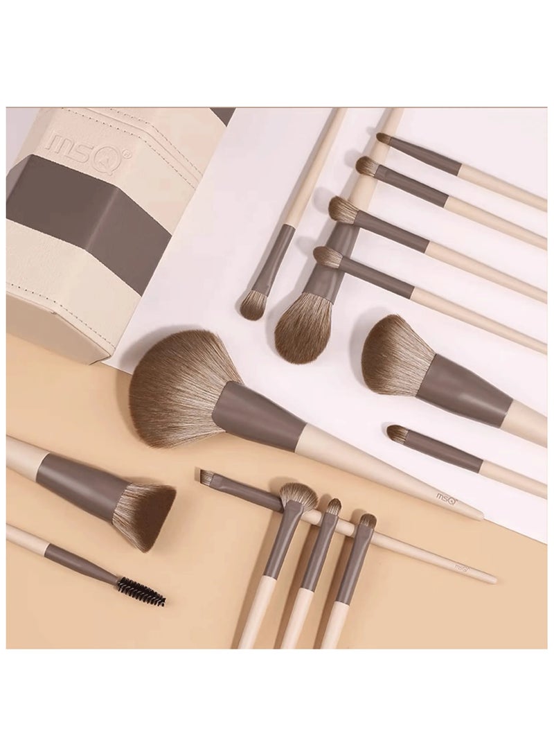 MSQ Makeup Brushes Set 12PCs