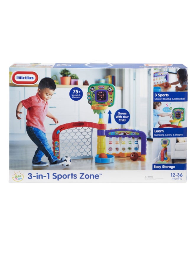 3-In-1 Light N Go Sports Zone 643224