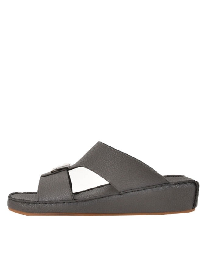 Mens Arabic Sandals Grey