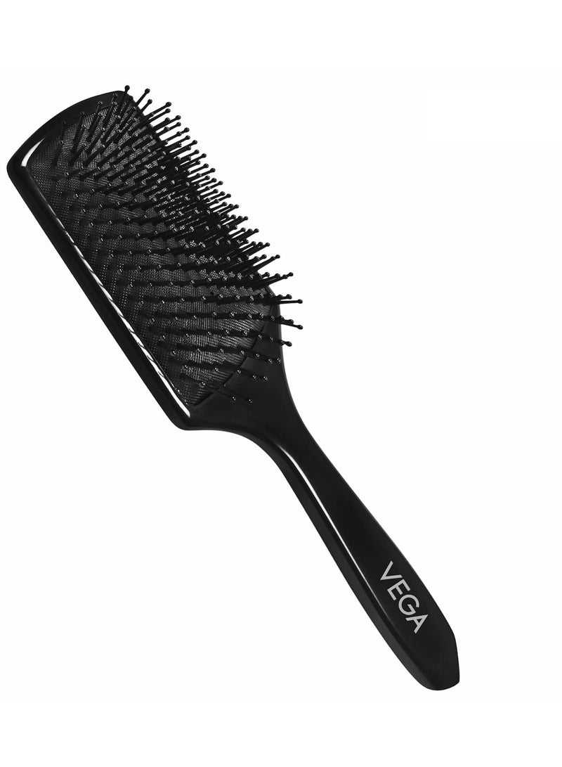 Premium Collection Mini Paddle Hair Brush (India's No.1 Hair Brush Brand) For Men & Women Black (8586 M)