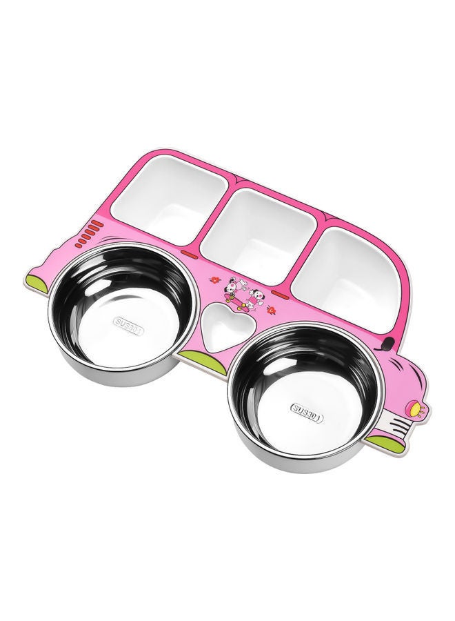 Car Shaped Divided Plate