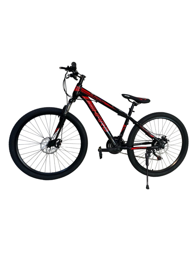 Shard Superior mountain bike,26inches,21spped,frame carbon steel