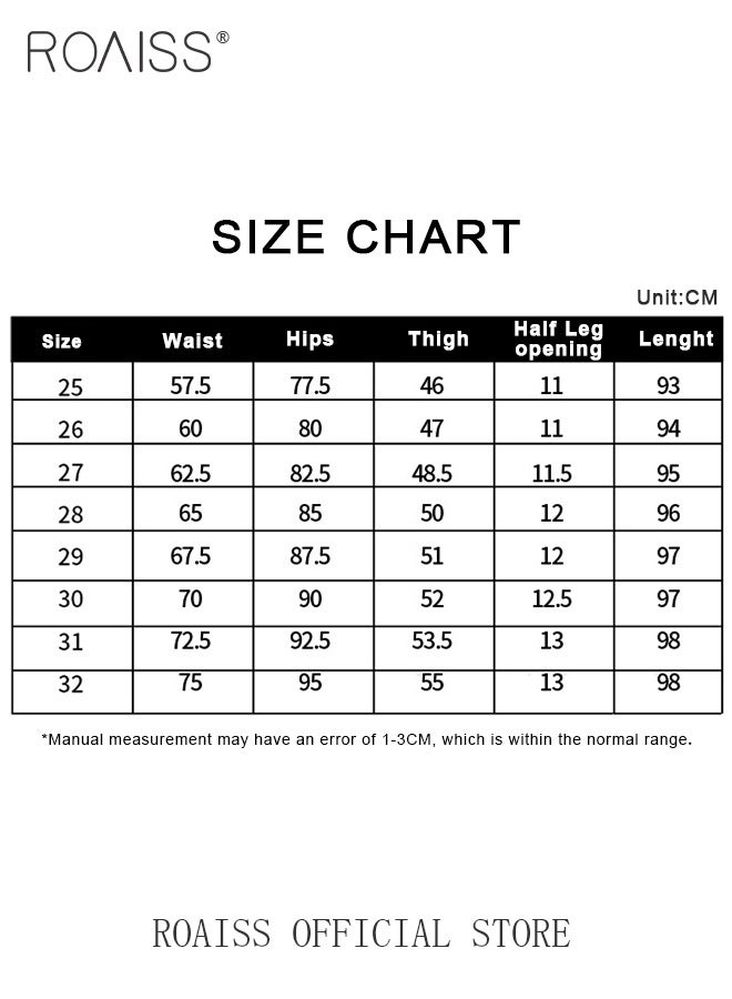 Women High Waisted Slim Fit Pants with Pencil Leg Design Versatile Cigarette Trousers Solid Color Suitable for Wearing as Bootcut Pants