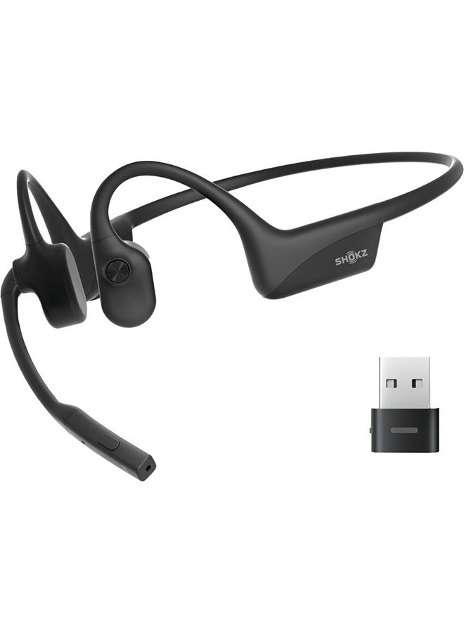 OpenComm 2 UC USB-A Bluetooth Bone Conduction Headset – Black