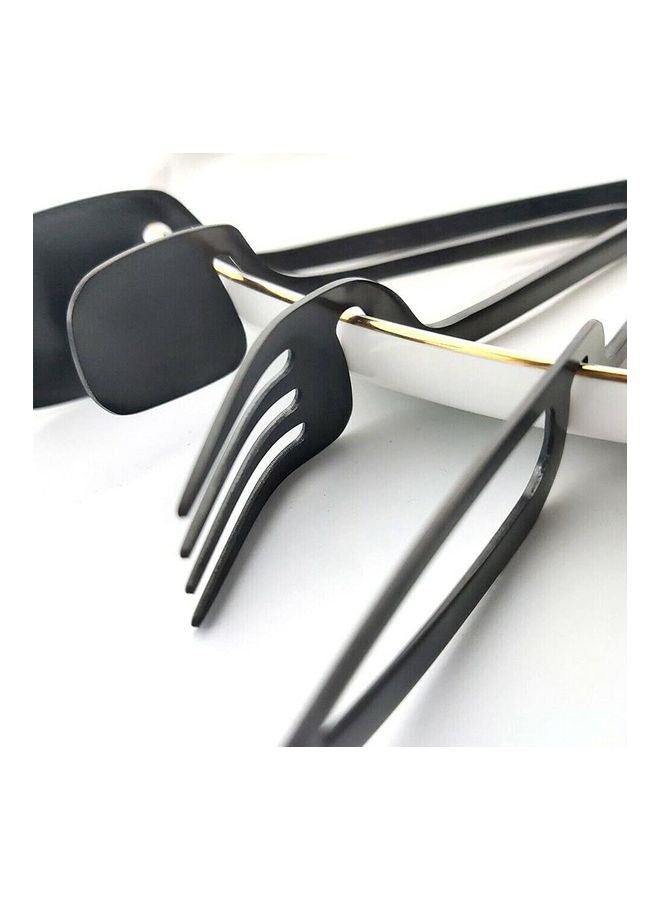 4-Piece Cutlery Set Black
