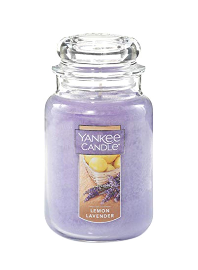 Yankee Candle Large Jar Candle, Lemon Lavender