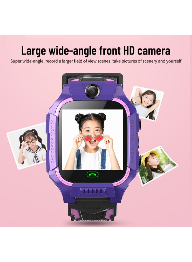 Kids Smartwatch GPS  With Camera Midnight PURPLE