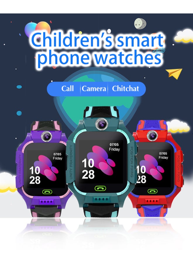 Kids Smartwatch GPS  With Camera Midnight PURPLE