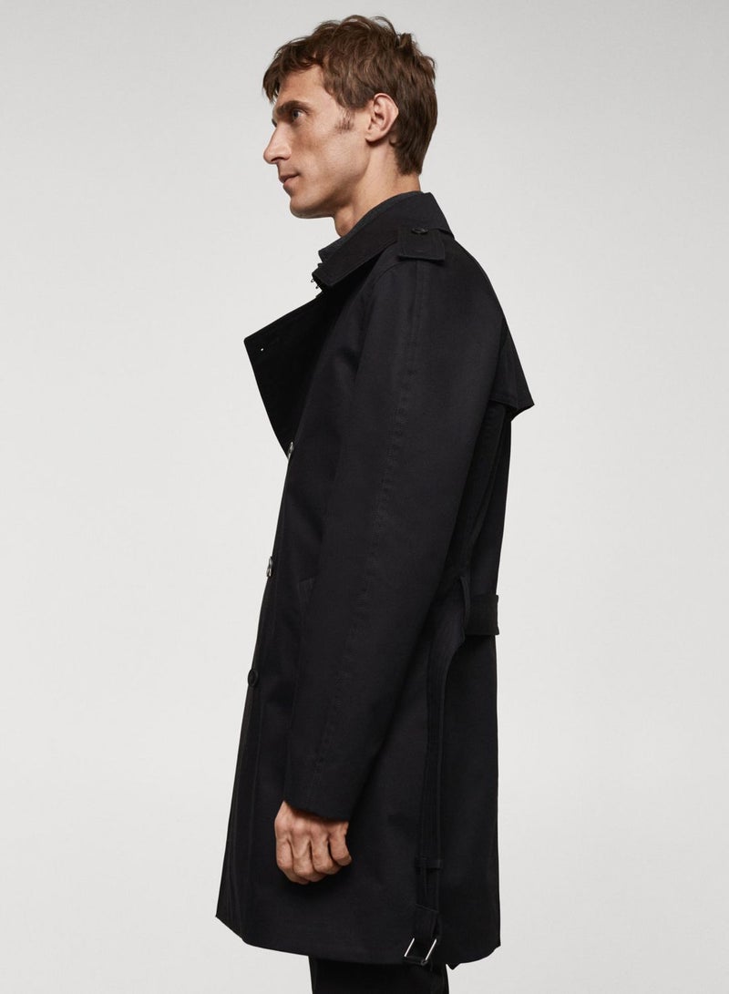 Classic Water Repellent Trench Coat