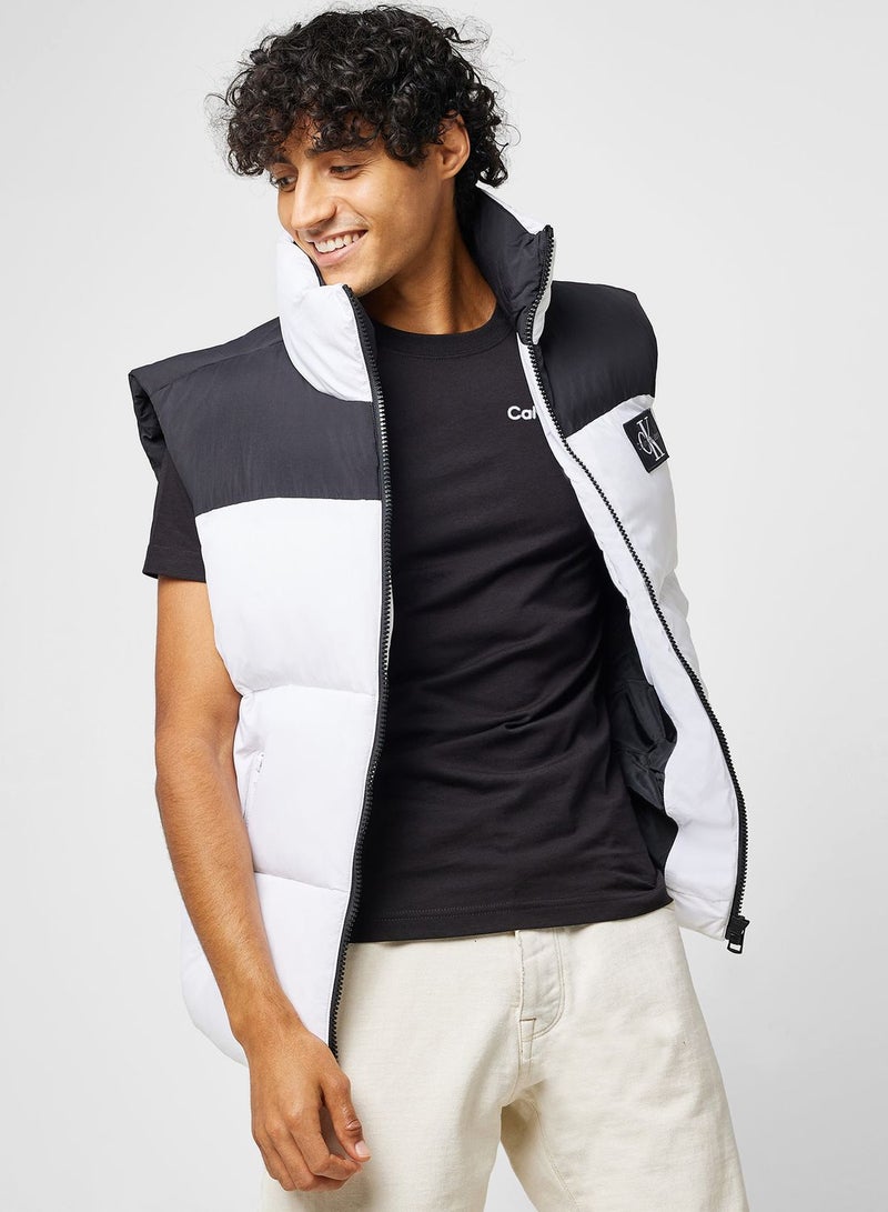 Color Block Padded Jacket