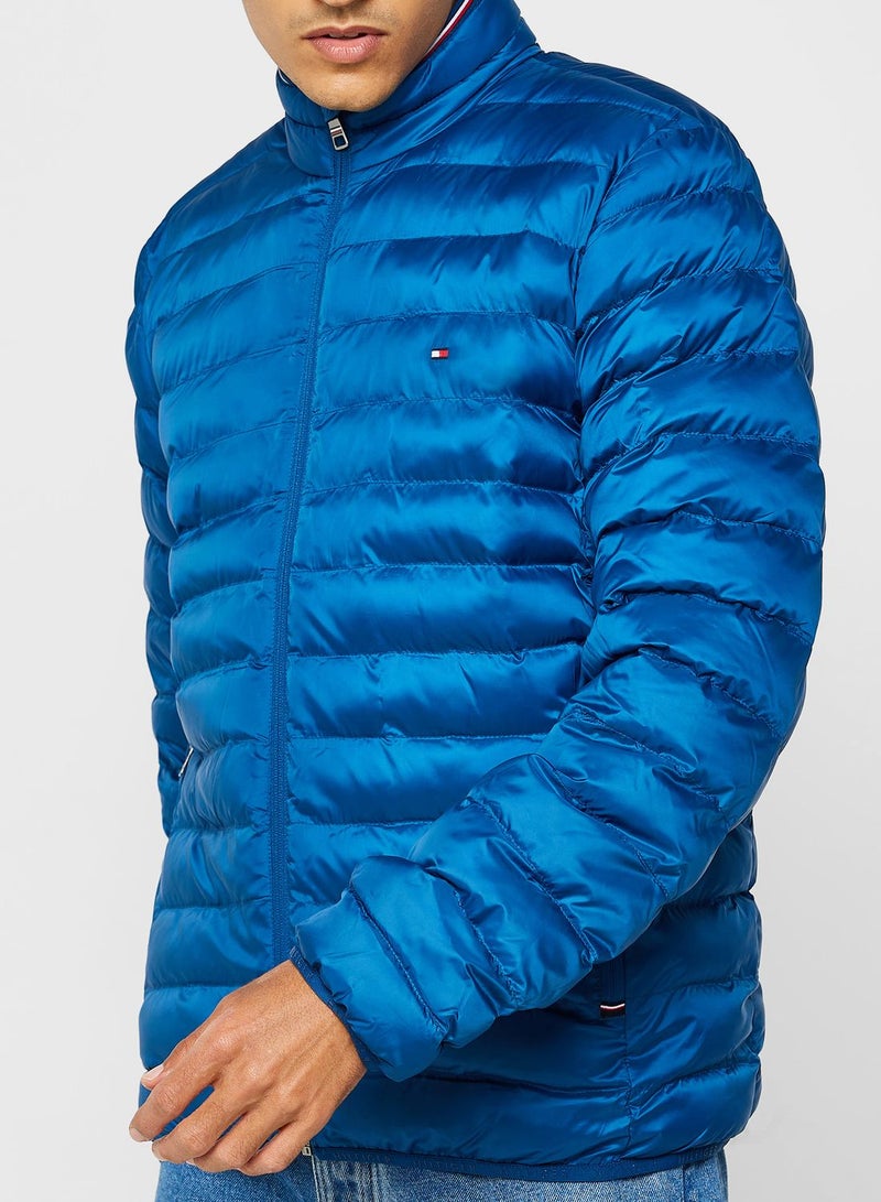 Zip Through Puffer Jacket