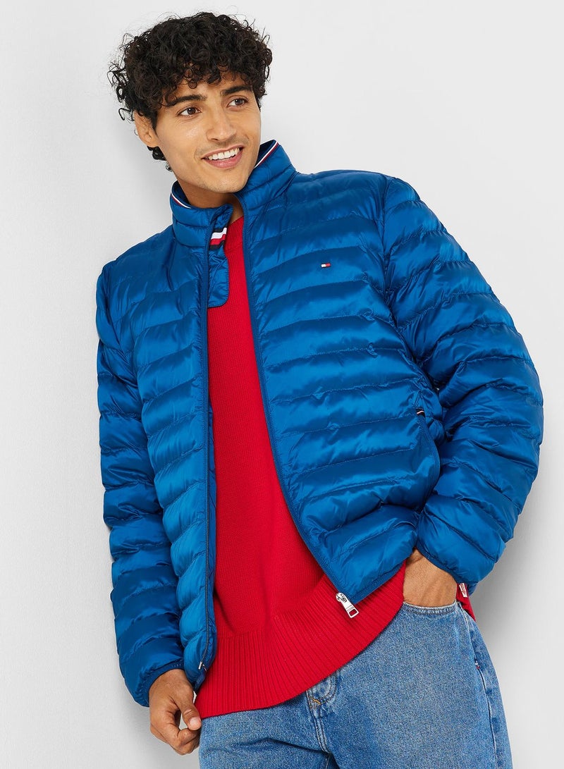 Zip Through Puffer Jacket