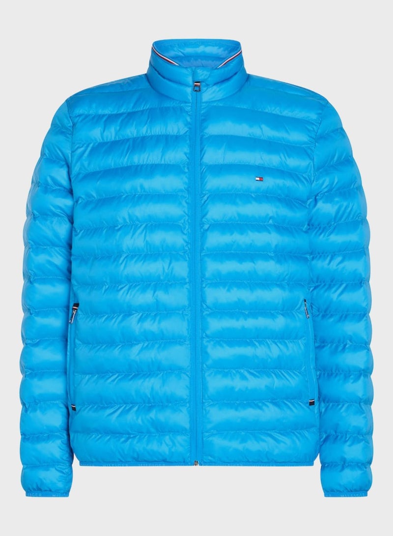 Zip Through Puffer Jacket