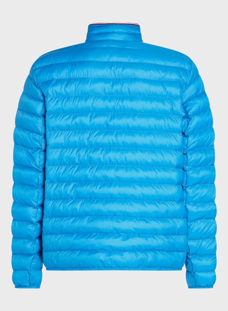 Zip Through Puffer Jacket