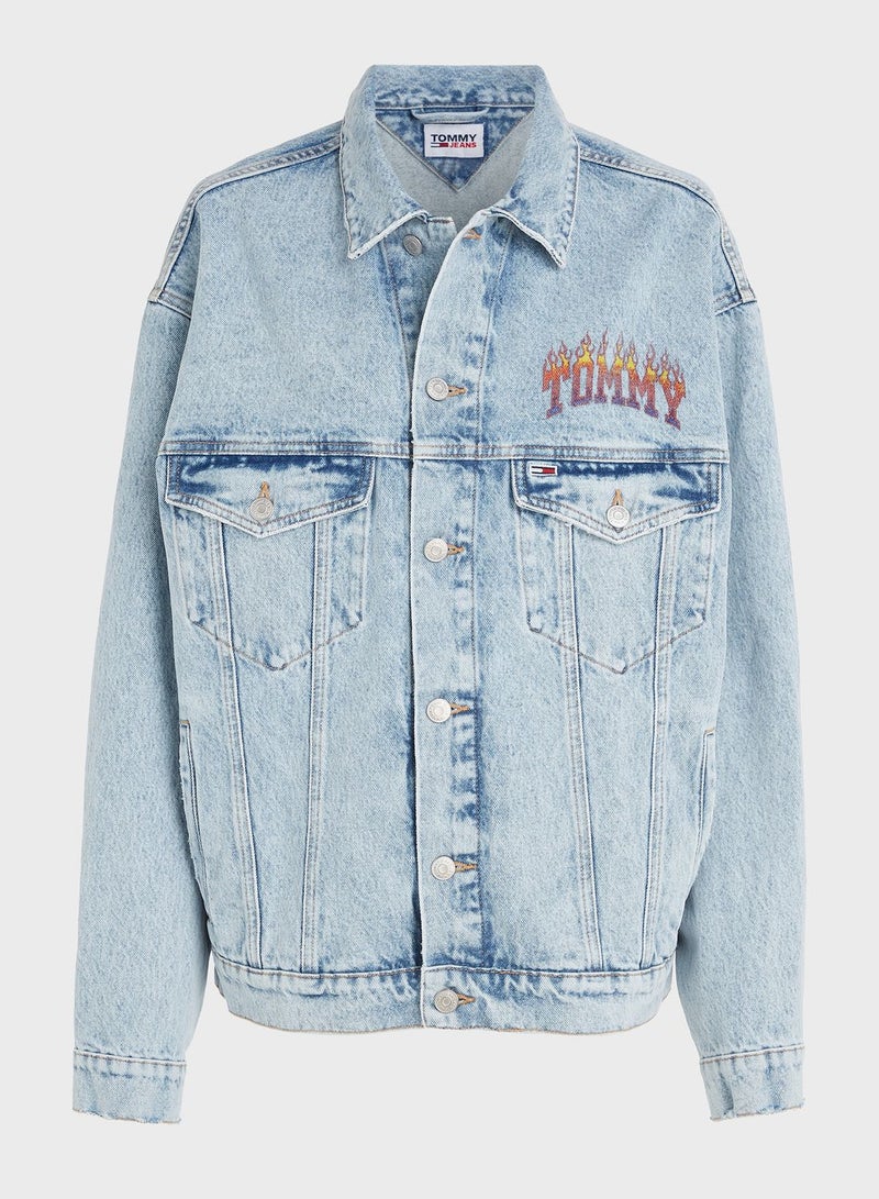 Light Wash Denim Jacket