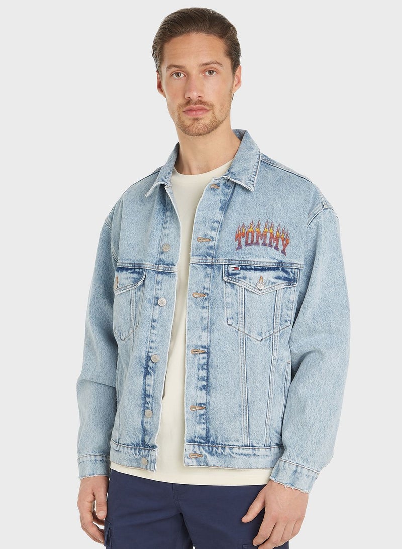 Light Wash Denim Jacket