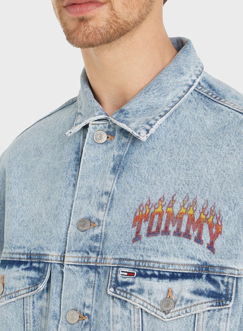 Light Wash Denim Jacket