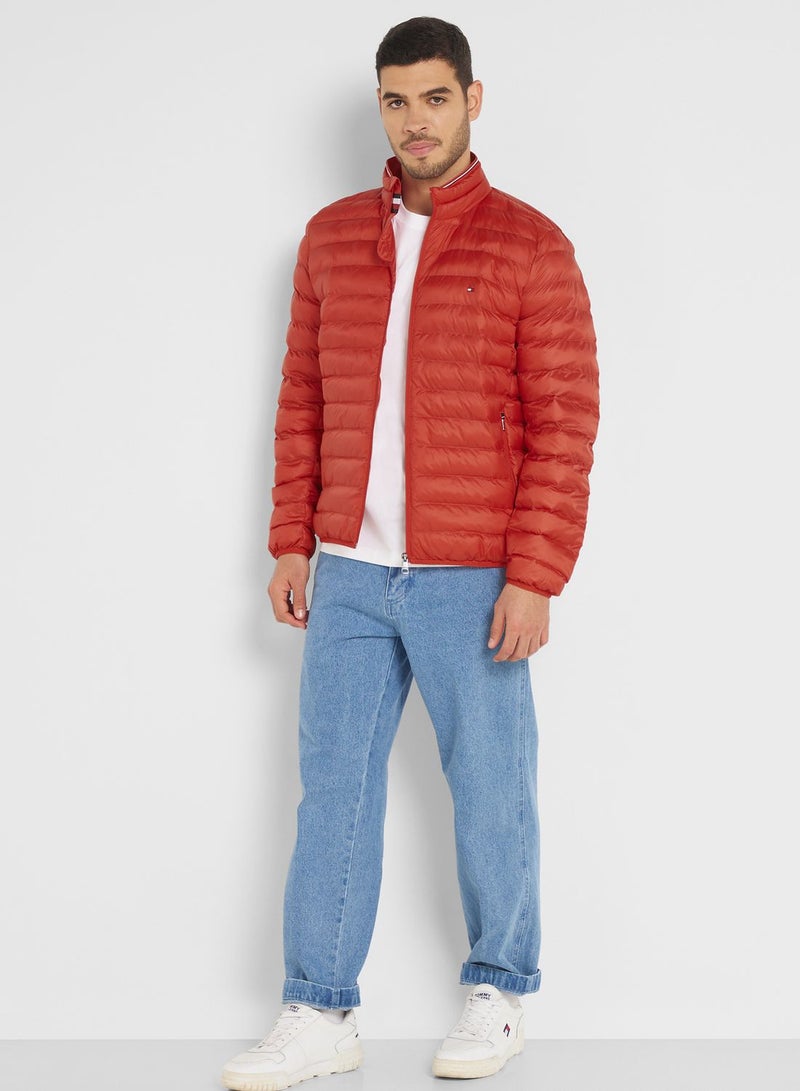 Zip Through Puffer Jacket