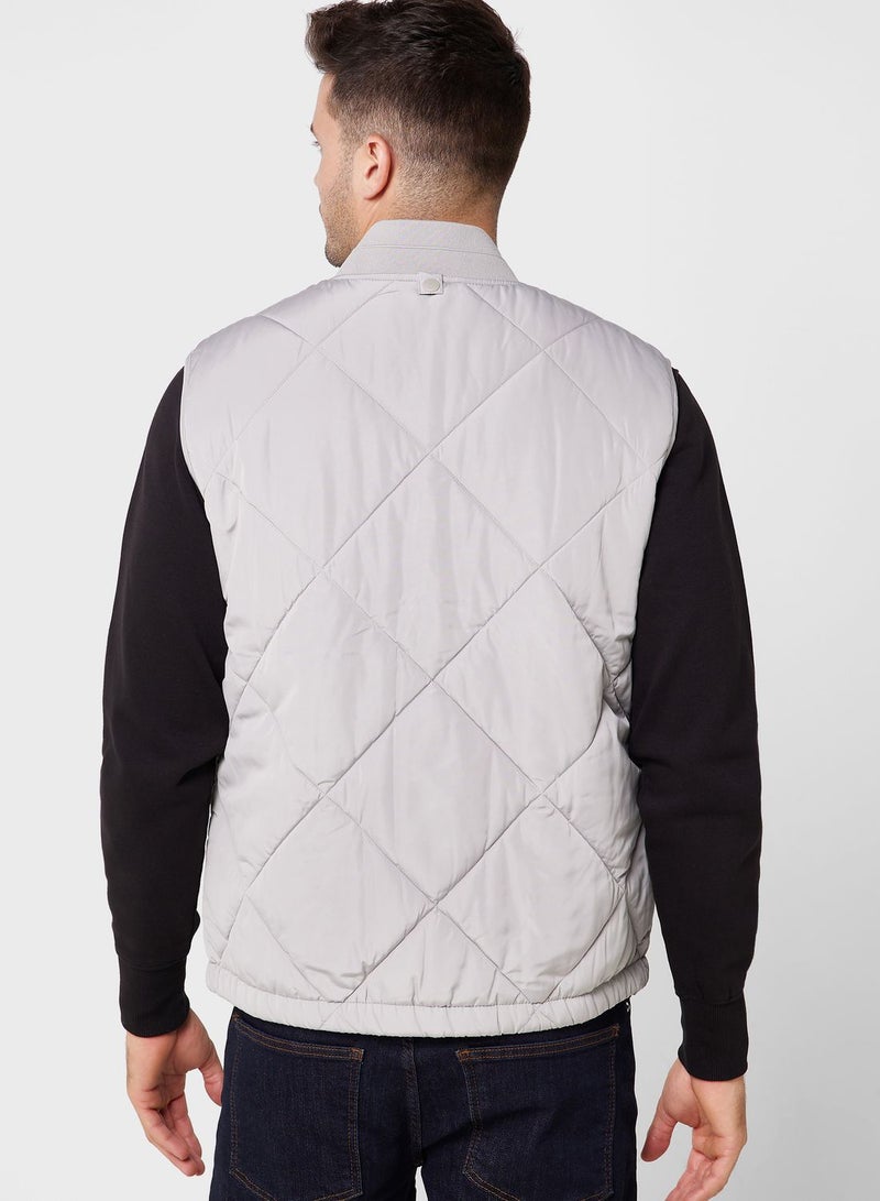 Essential Quilted Vest Jacket