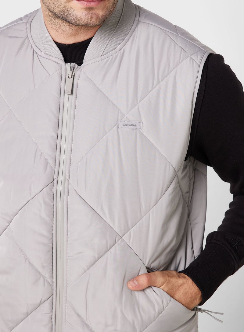 Essential Quilted Vest Jacket