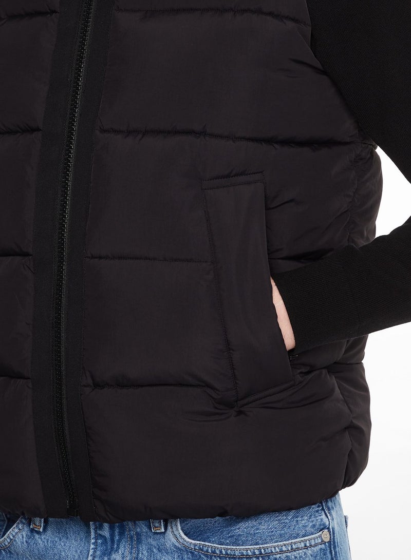 Essential Crinkle Nylon Quilt Vest