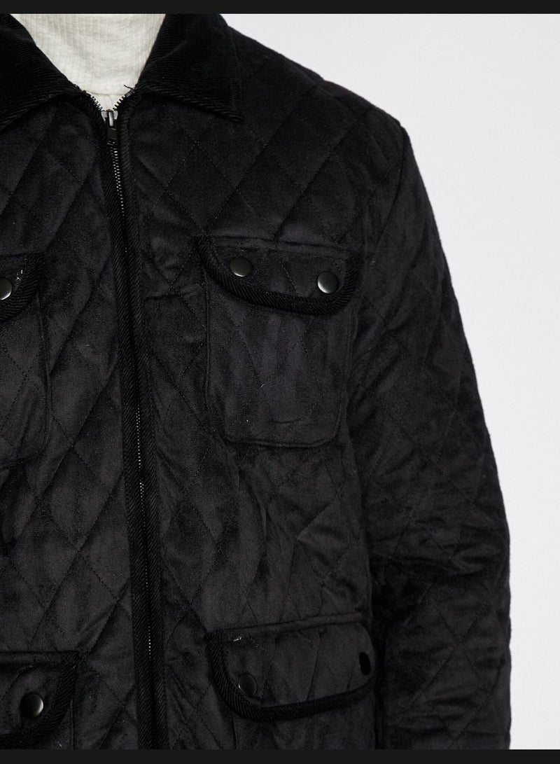 Pocket Detailed Coat