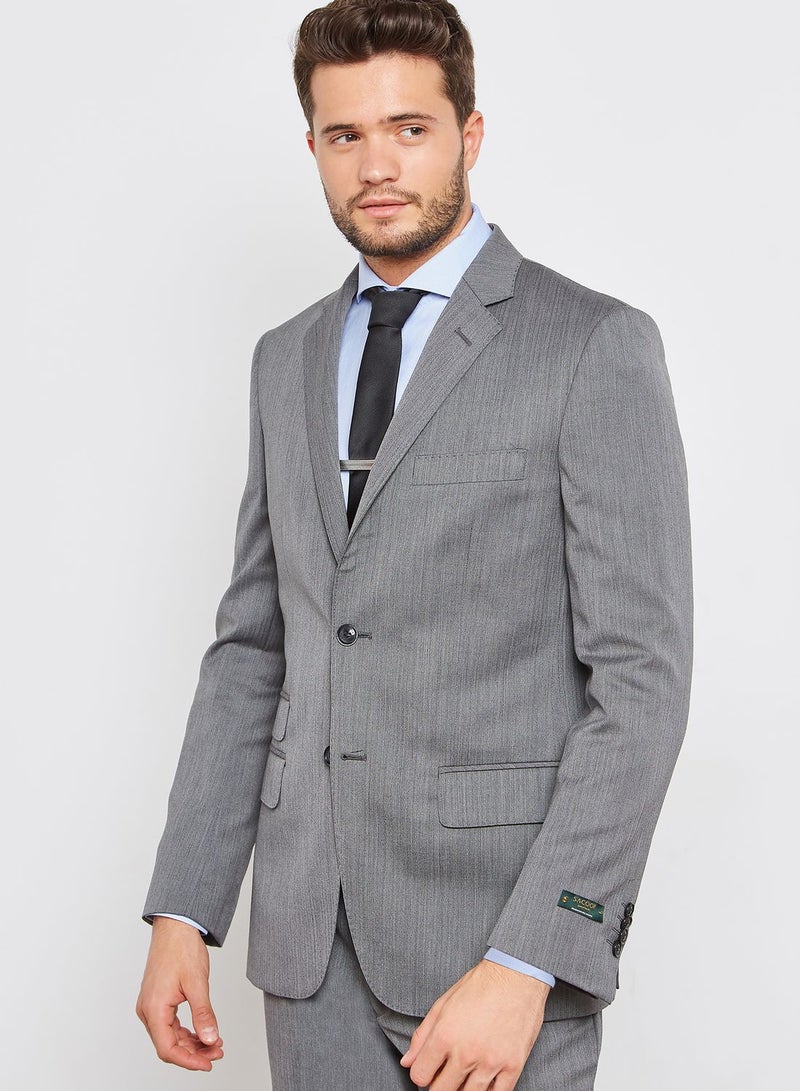 Herringbone Serge Slim Fit Suit