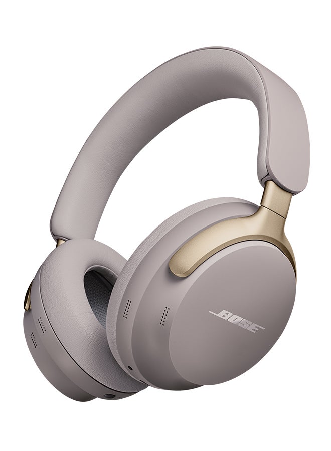 QuietComfort Ultra Wireless Noise Cancelling Headphones With Spatial Audio, Over-The-Ear Headphones With Mic, Up To 24 Hours Of Battery Life Sandstone