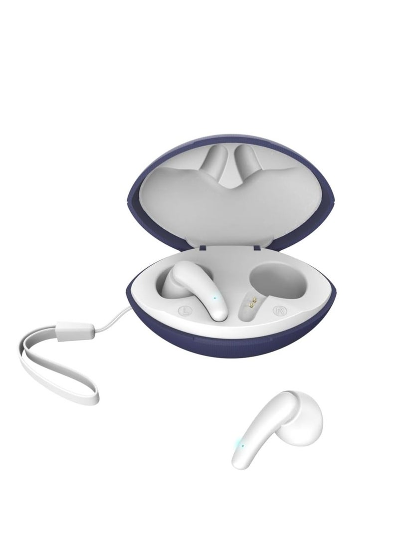JYP-LR18 in-Ear True Bluetooth Earbuds (TWS), 4Hrs Music, Comfort Fit, Passive Noise Cancellation, Touch Sensor & Voice Assistance with Built-in Mic