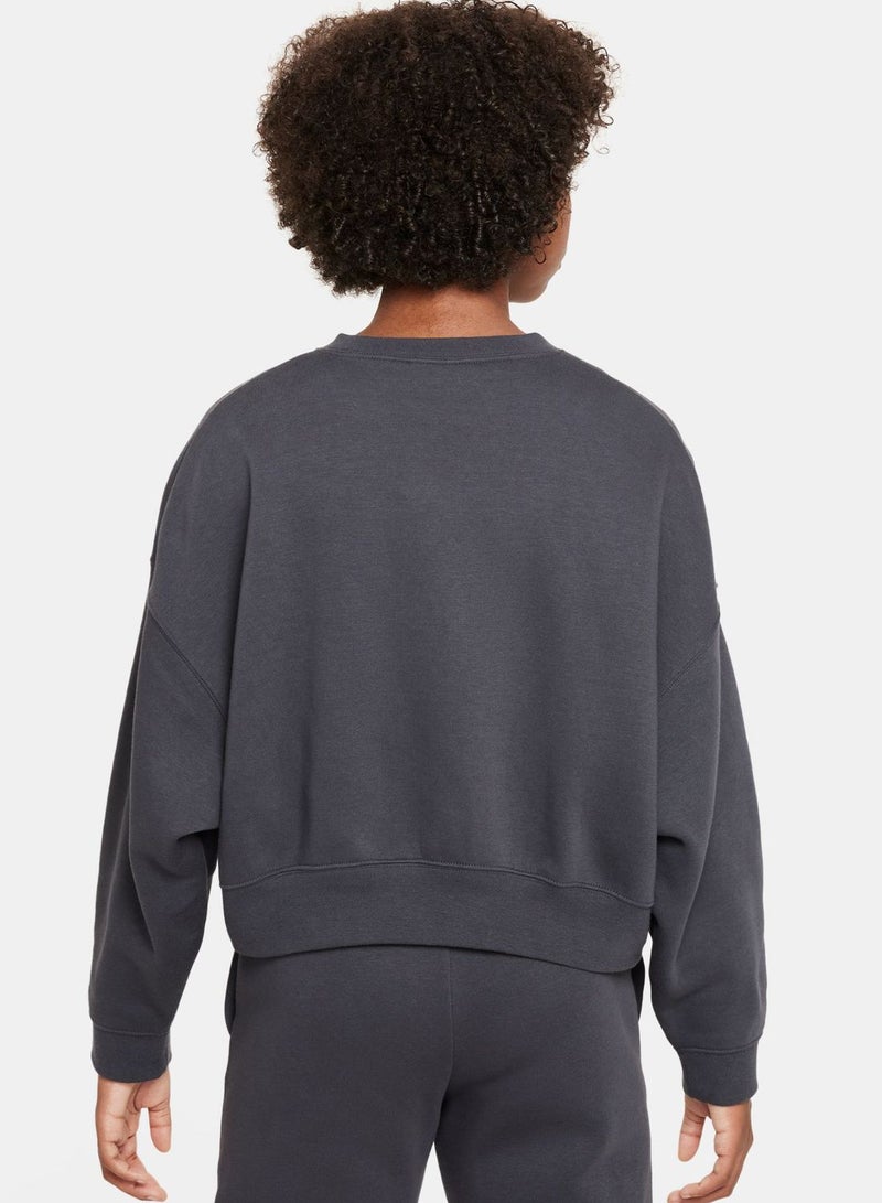 Youth Nsw Trend Fleece Cropped Sweatshirt