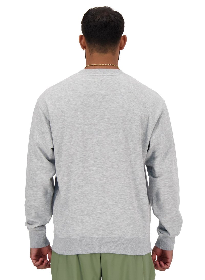 Stacked Logo French Terry Sweatshirt