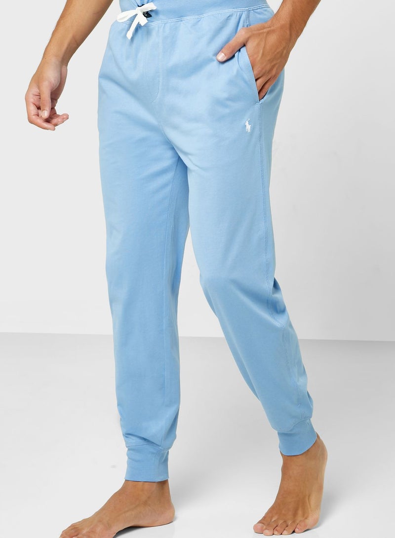 Drawstring Cuffed Sweatpants