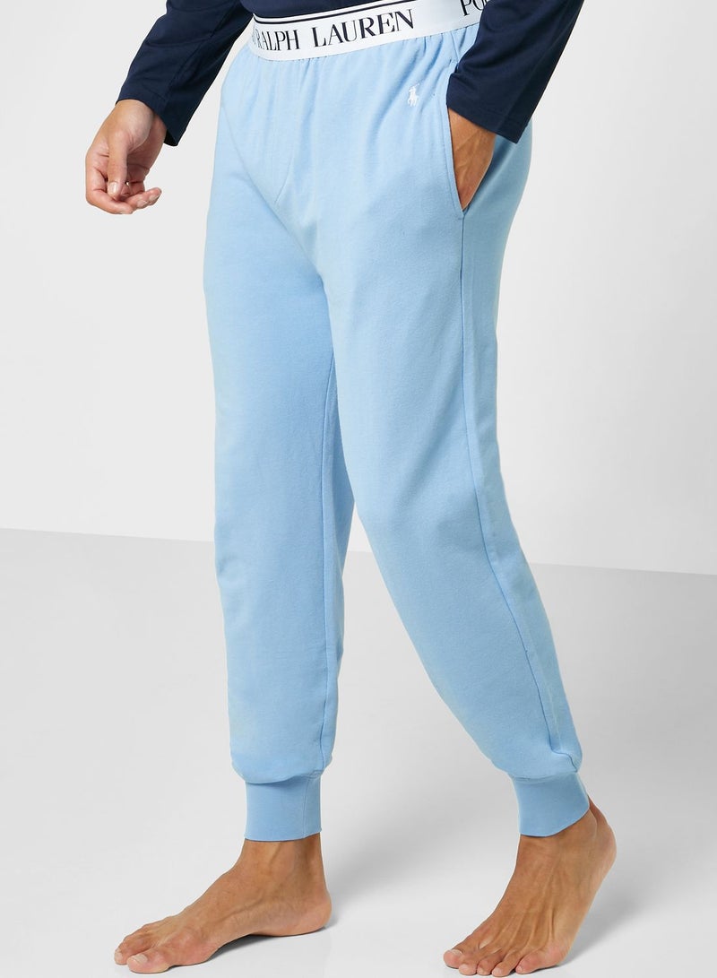 Drawstring Cuffed Sweatpants