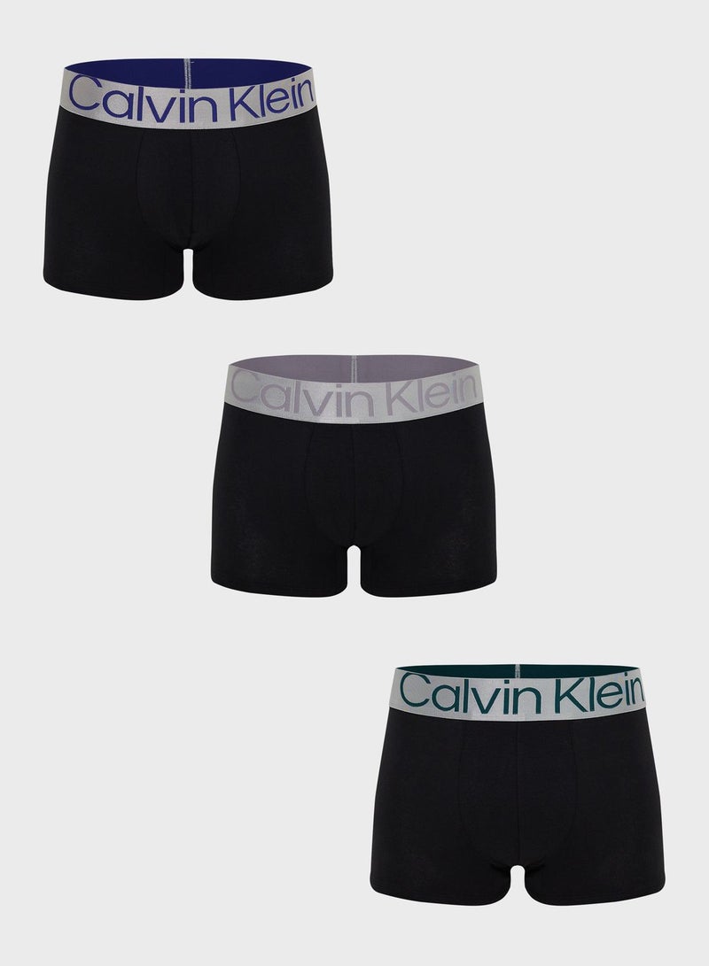 3 Pack Logo Band Trunk