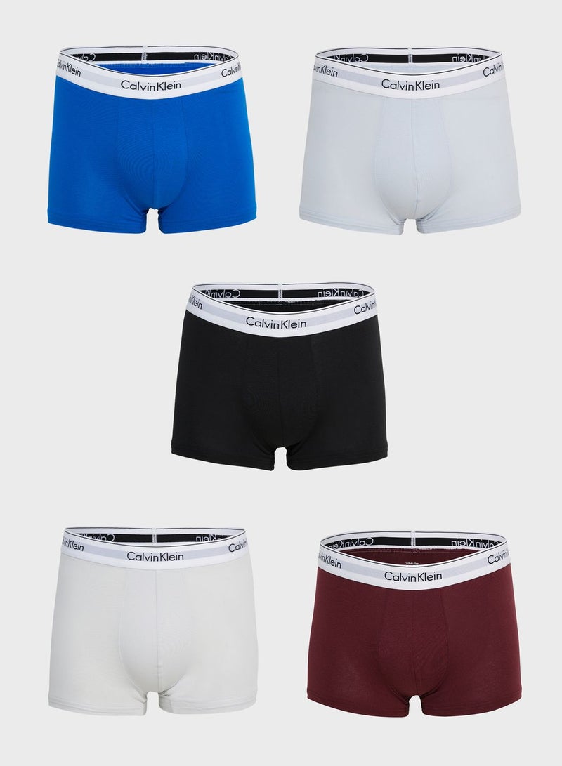 5 Pack Assorted Trunks
