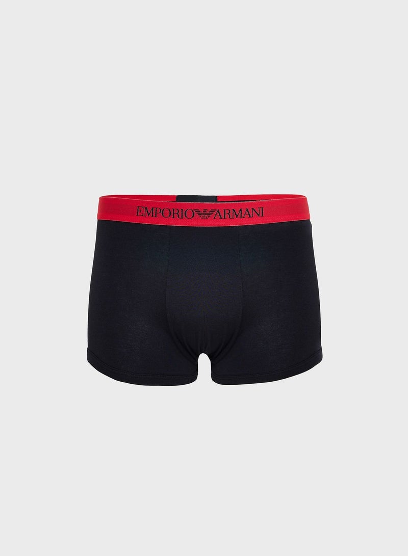 2 Pack Logo Band Assorted Briefs