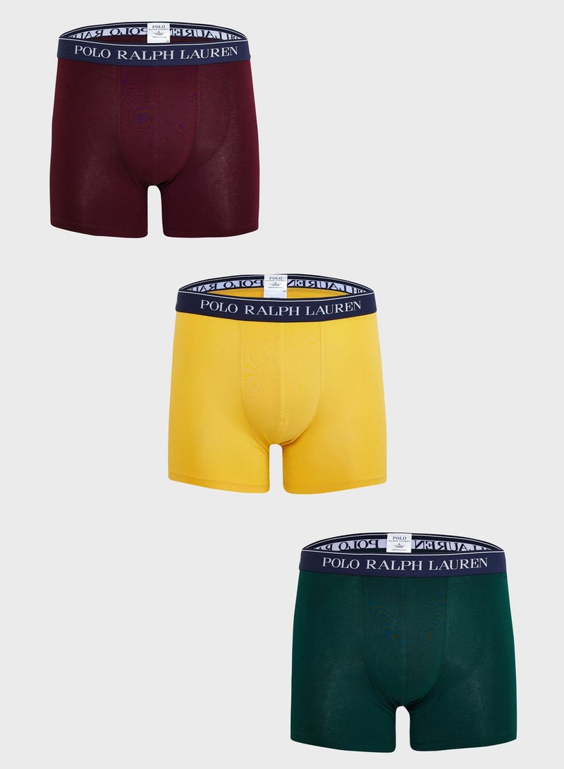 3 Pack Logo Band Boxers