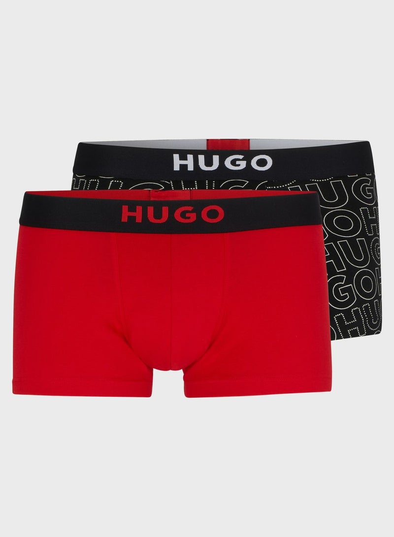2 Pack Assorted Trunks
