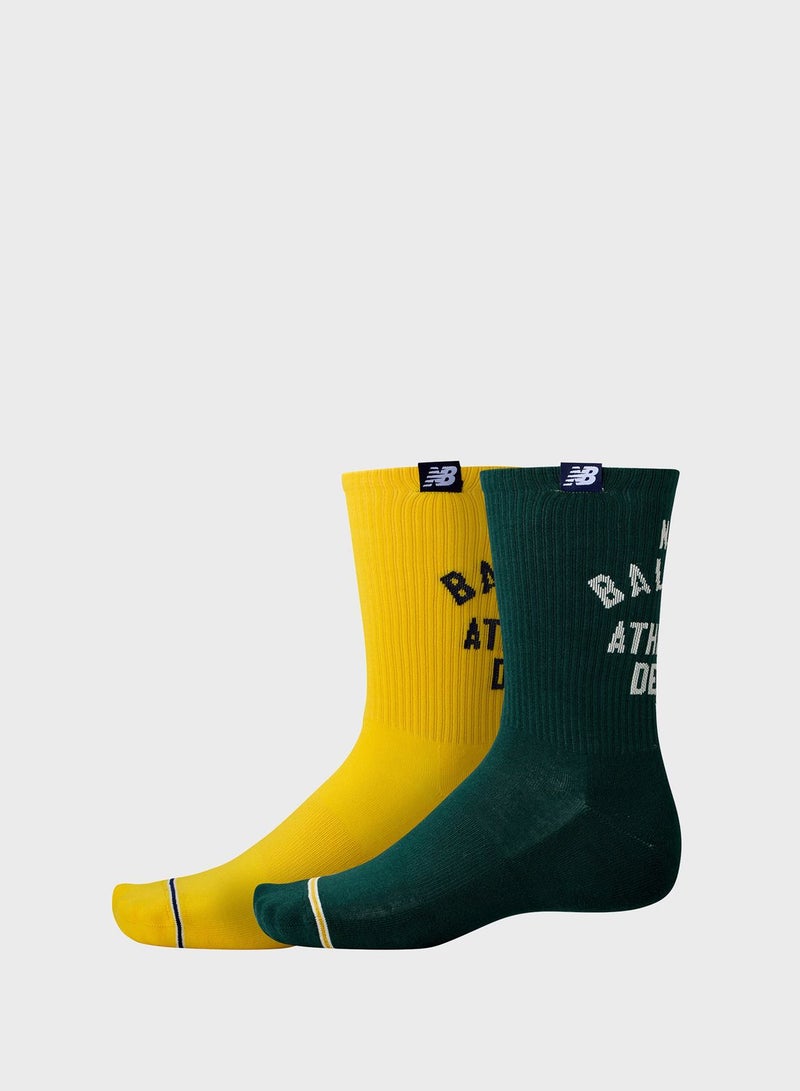 2 Pack Midcalf Socks